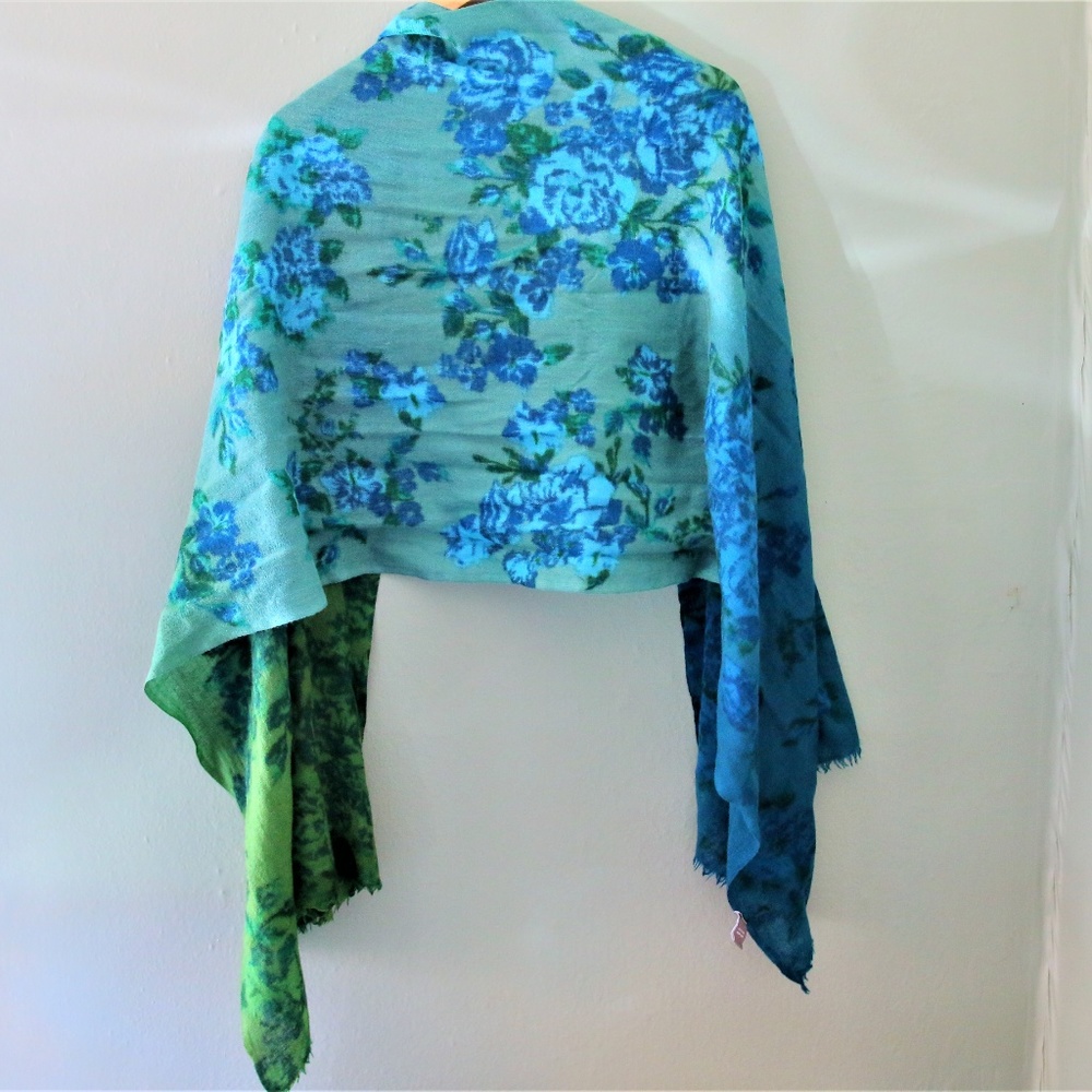 J. Jill Calming Colors Floral Wrap